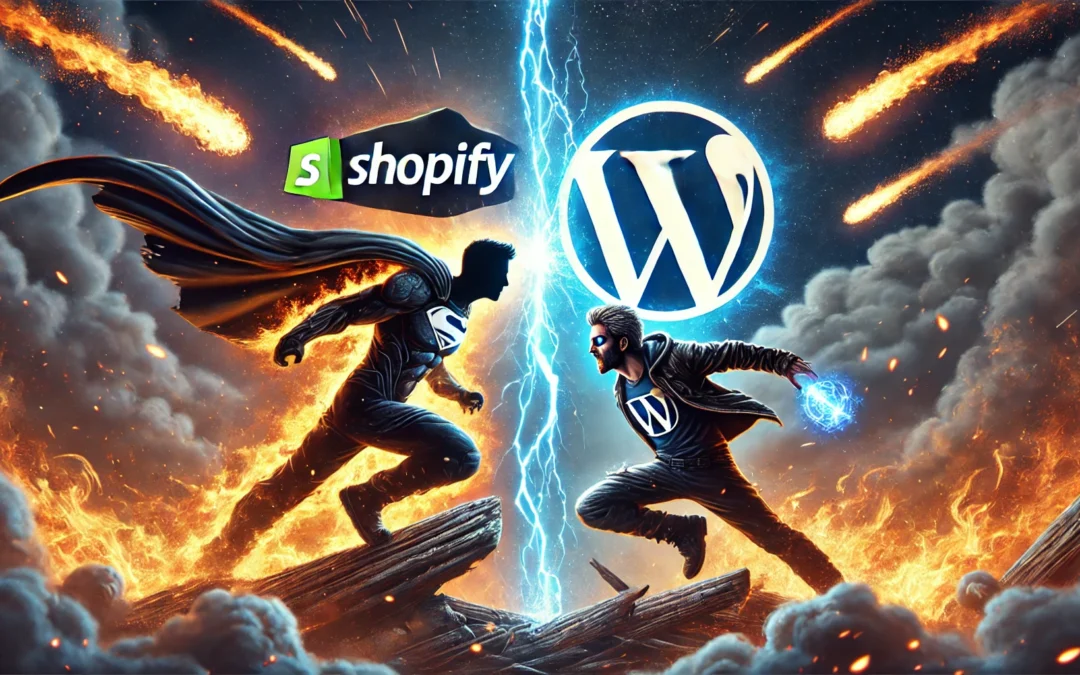 Shopify vs. WordPress (mit WooCommerce): Ein umfassender Vergleich