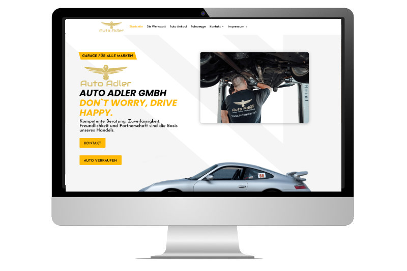 Desing Webseite Coiffeur Salon professionell